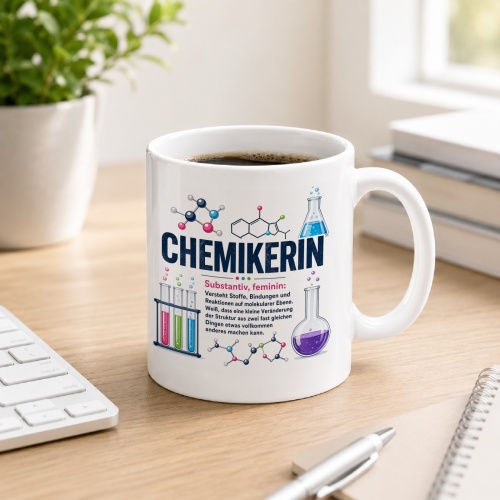 Tasse »Chemikerin«