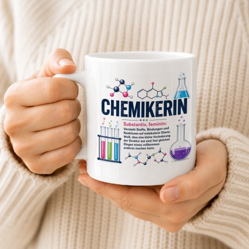 Tasse »Chemikerin«