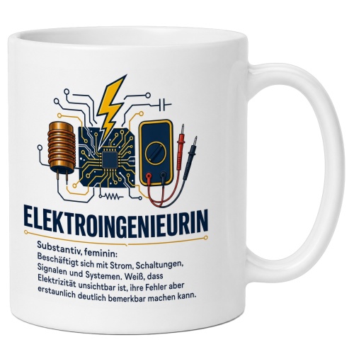 Tasse »Elektroingenieurin«