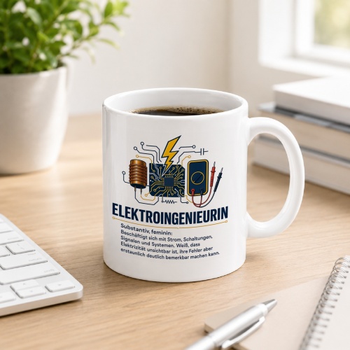 Tasse »Elektroingenieurin«