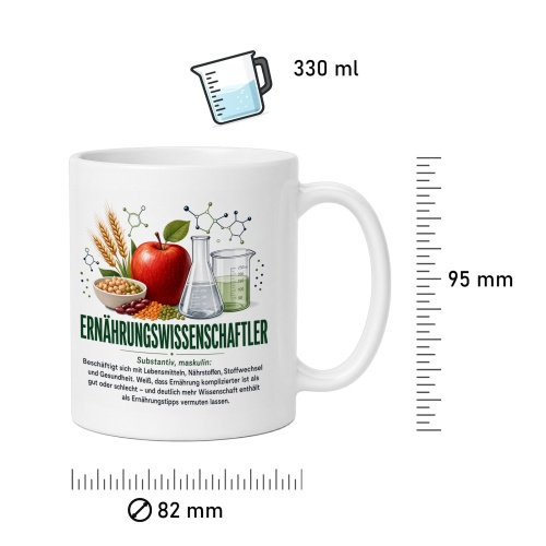 Tasse »Ernährungswissenschaftler«