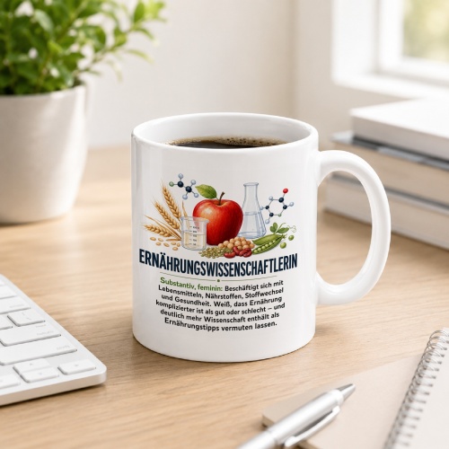 Tasse »Ernährungswissenschaftlerin«
