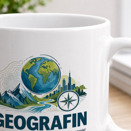 Tasse »Geografin«
