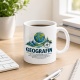 Tasse »Geografin«