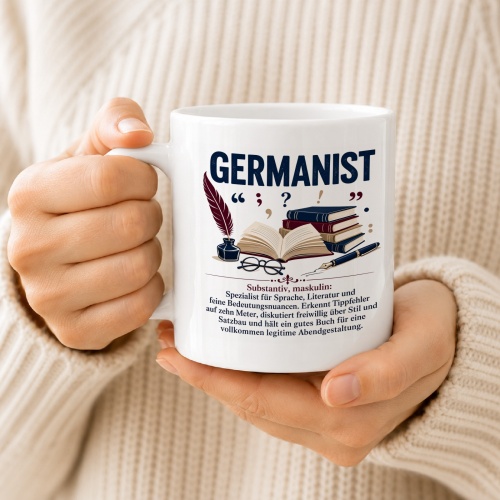 Tasse »Germanist – Spezialist für Sprache«
