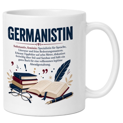 Tasse »Germanistin«