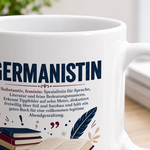 Tasse »Germanistin«