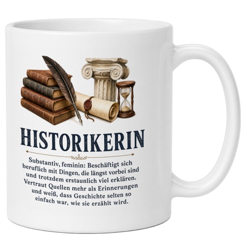 Tasse »Historikerin«