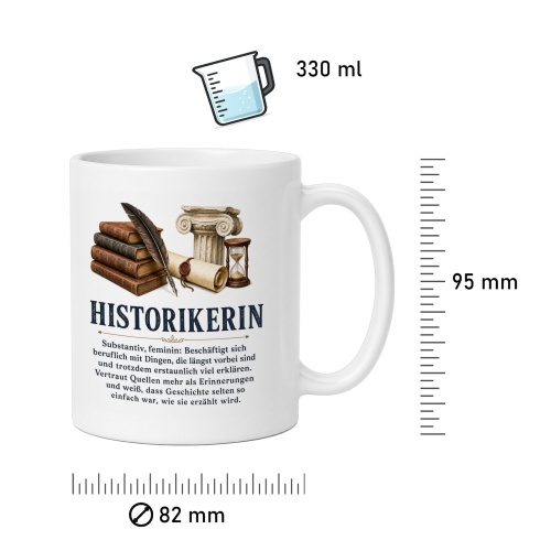 Tasse »Historikerin«