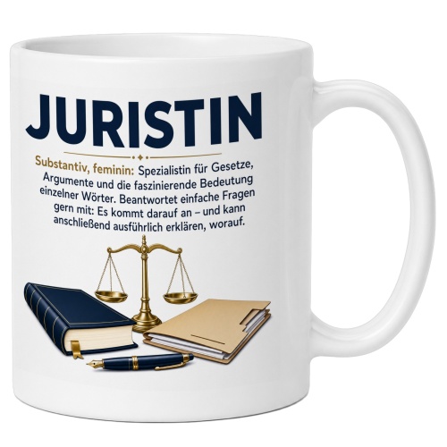 Tasse »Juristin«