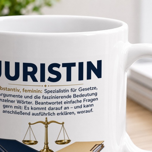Tasse »Juristin«