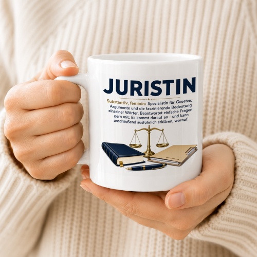 Tasse »Juristin«