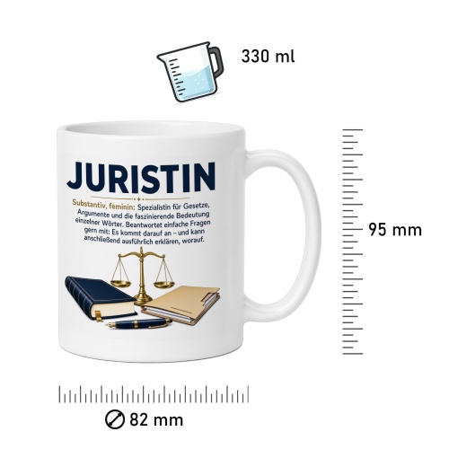 Tasse »Juristin«