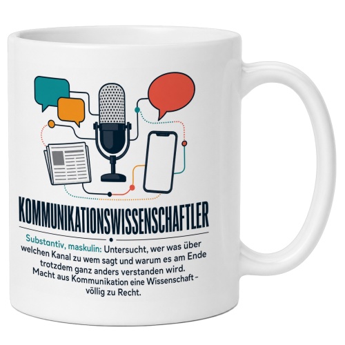Tasse »Kommunikationswissenschaftler«