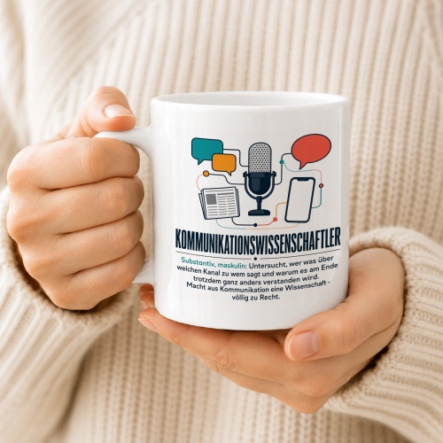 Tasse »Kommunikationswissenschaftler«