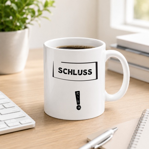 Tasse »SCHLUSS!«