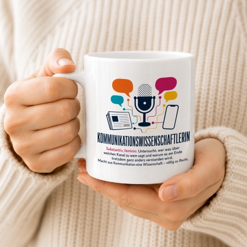 Tasse »Kommunikationswissenschaftlerin«