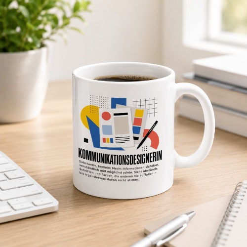 Tasse »Kommunikationsdesignerin«