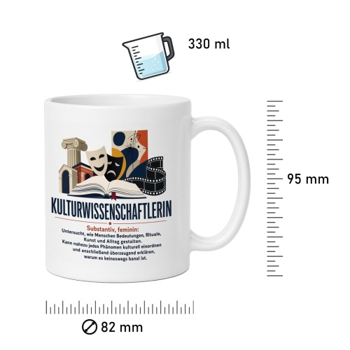 Tasse »Kulturwissenschaftlerin«