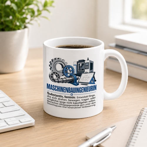 Tasse »Maschinenbauingenieurin«