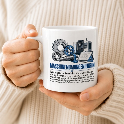 Tasse »Maschinenbauingenieurin«