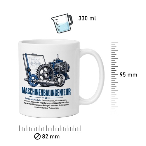 Tasse »Maschinenbauingenieur«