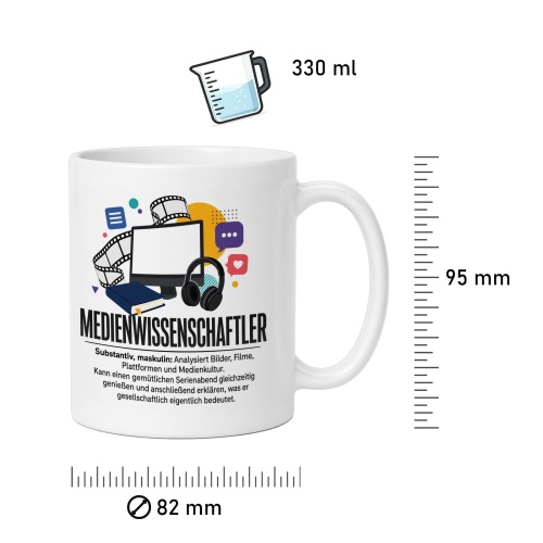 Tasse »Medienwissenschaftler«