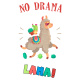 Tasse »No Drama - Lama!«