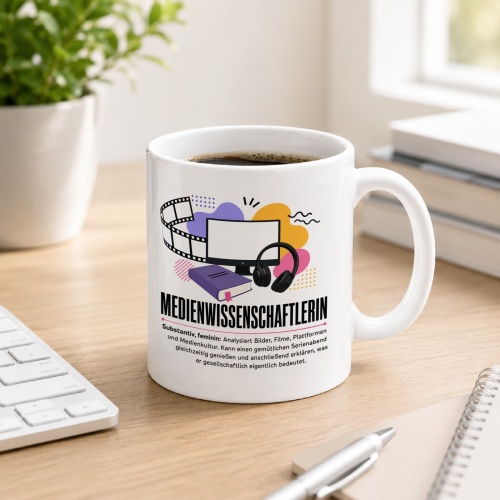 Tasse »Medienwissenschaftlerin«
