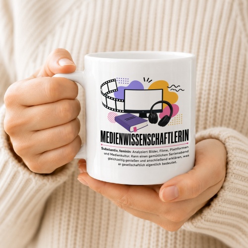 Tasse »Medienwissenschaftlerin«