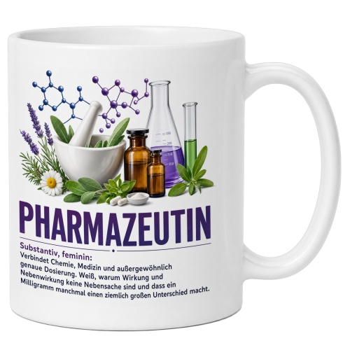Tasse »Pharmazeutin«