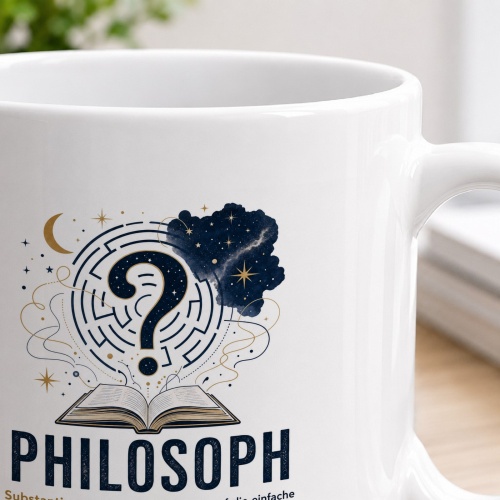 Tasse »Philosoph – Fragen, Wahrheit & Gedanken«