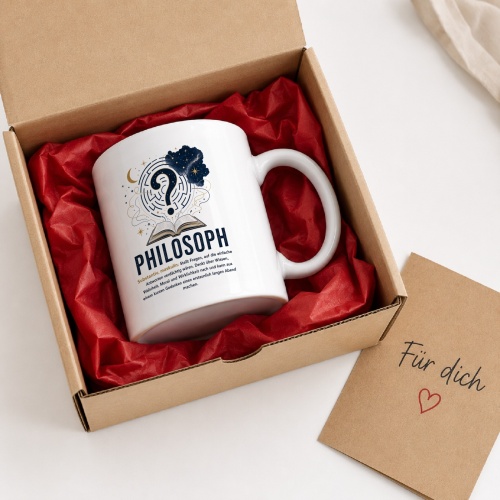 Tasse »Philosoph – Fragen, Wahrheit & Gedanken«
