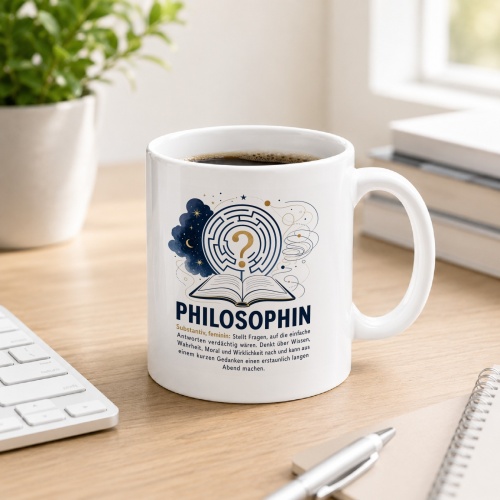Tasse »Philosophin«