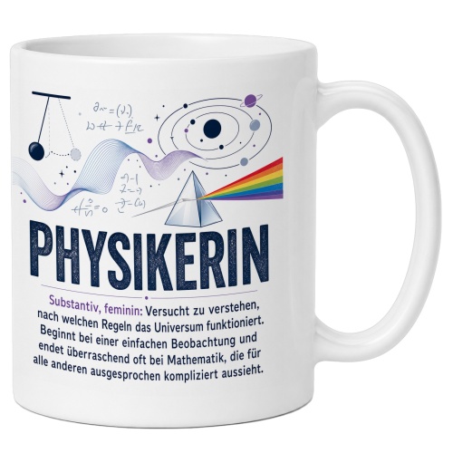 Tasse »Physikerin«