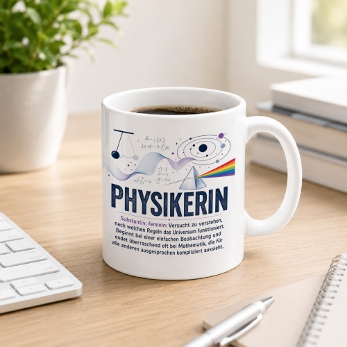 Tasse »Physikerin«