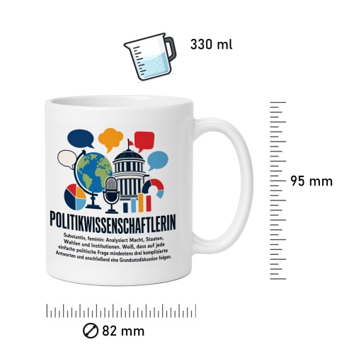 Tasse »Politikwissenschaftlerin«