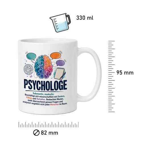 Tasse »Psychologe«