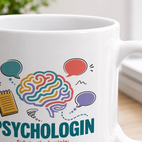 Tasse »Psychologin – Substantiv, feminin«