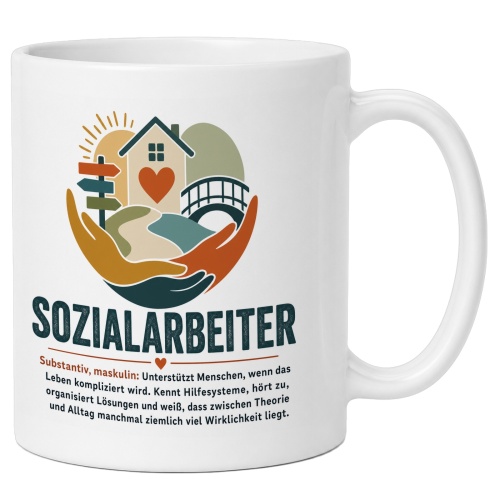 Tasse »Sozialarbeiter«