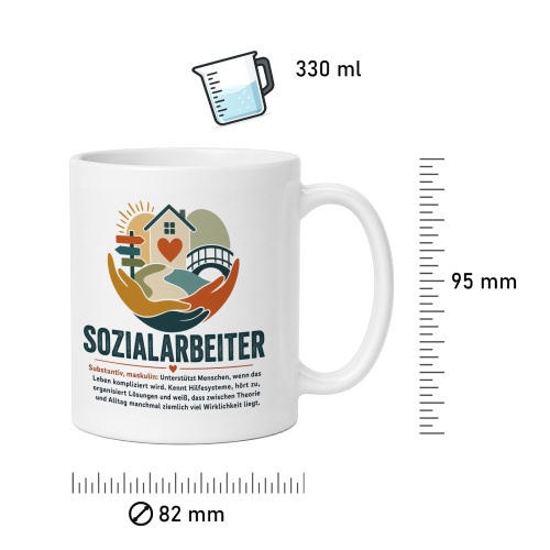 Tasse »Sozialarbeiter«