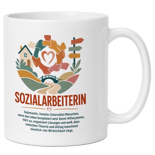 Tasse »Sozialarbeiterin«
