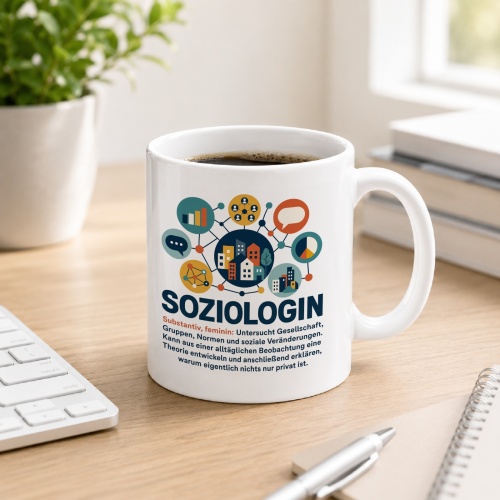 Tasse »Soziologin«