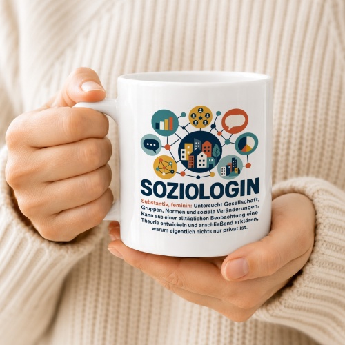 Tasse »Soziologin«