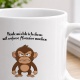 Tasse »Heute möchte ich etwas mit anderen Menschen machen. Schubsen wäre toll.«