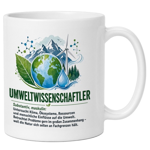 Tasse »Umweltwissenschaftler«