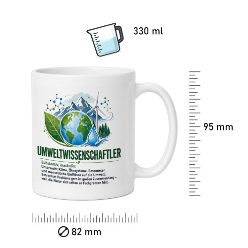 Tasse »Umweltwissenschaftler«