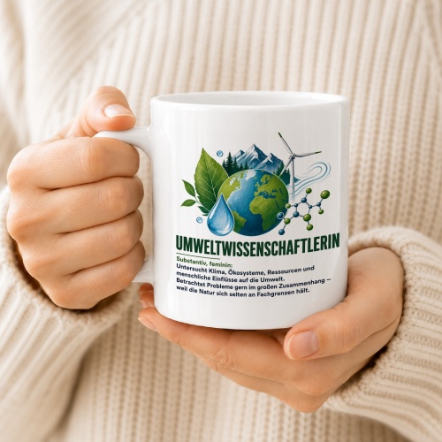Tasse »Umweltwissenschaftlerin«
