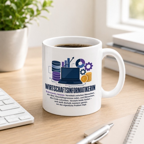 Tasse »Wirtschaftsinformatikerin«