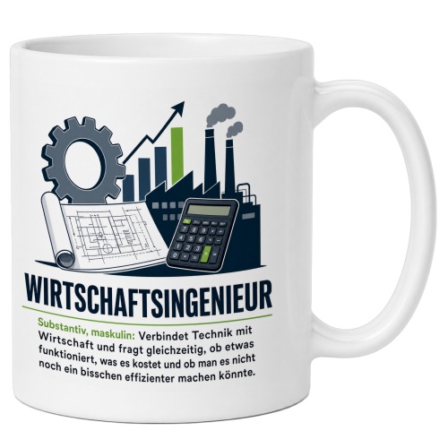 Tasse »Wirtschaftsingenieur«